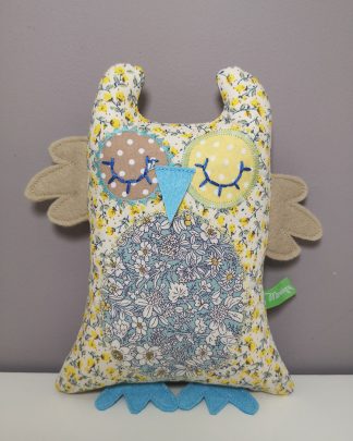 Floral baby Owl